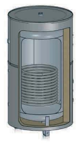 BALLON EAU CHAUDE SANITAIRE : BALLON PREPARATEUR ECS SERPENTIN SIMPLE ou DOUBLE : LACAZE ENERGIES