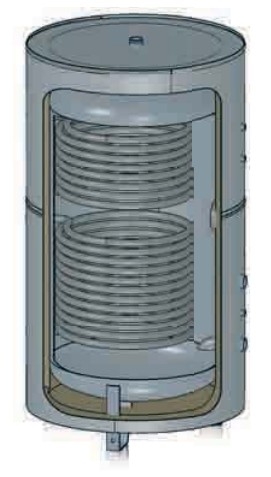 BALLON EAU CHAUDE SANITAIRE : BALLON PREPARATEUR ECS SERPENTIN SIMPLE ou DOUBLE : LACAZE ENERGIES