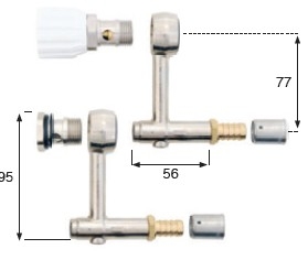 VANNE ROBINET BITUDE MMA DANFOSS HEIMEIER TKM HYDROCABLE : TMC FRANCE