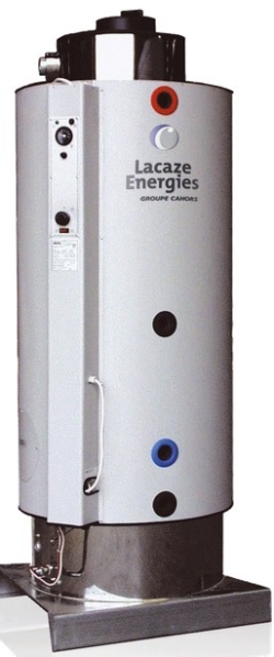 EAU CHAUDE SANITAIRE : PRODUCTION EAU CHAUDE SEMI-INSTANNE ACCUMULATEUR ECS A GAZ : LACAZE ENERGIES