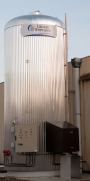 BALLON STOCKAGE AGRO-ALIMENTAIRE AVEC BRULEUR GAZ HYDROGAZ INDUSTRIEL CUVE BACHE : LACAZE ENERGIES